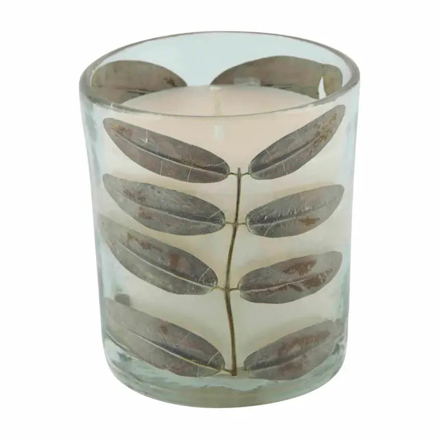 PRESSED LEAVES CANDLE