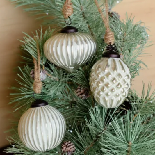 ASST. VINTAGE GLASS ORNAMENTS