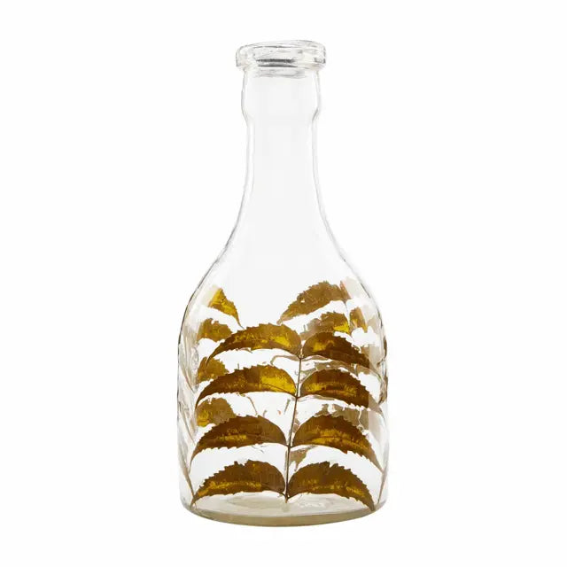 PRESSED LEAVES VASE- TALL